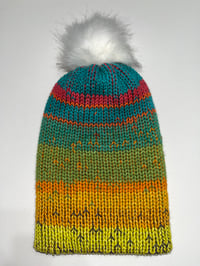 Rainbow beanie