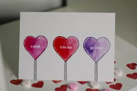 Image 1 of Lollipop Love Card