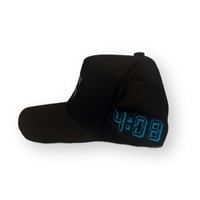 Image 2 of Teal Lightning Shark SnapBack 