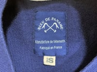 Image 3 of Bleu de Paname made in France logo sweater, size S (fits M)