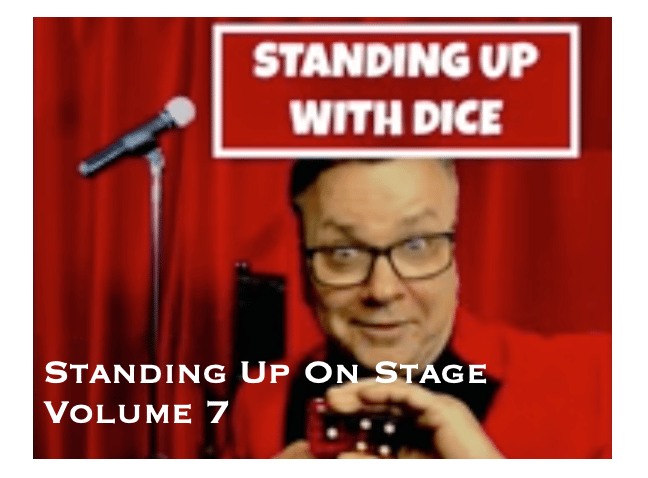 Image of Standing Up On Stage with Dice (Download)