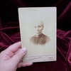 Vintage Cabinet Card - Ghostly Woman Portrait