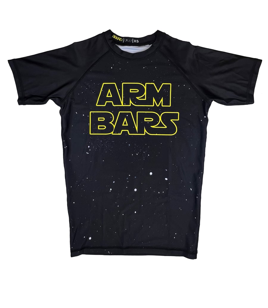 Image of AGGRO BRAND "ARM BARS" RASHGUARD