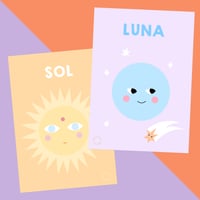 Image 3 of Luna A4 Print