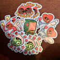 Valentime Creecher Sticker Pack 