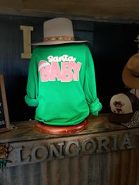 Image 3 of santa sweatshirt