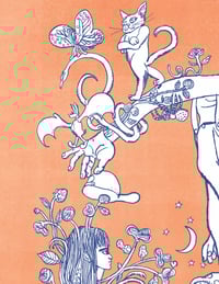 Image 4 of I Feel Weird Too - Print (Raspberry or Creamsicle)