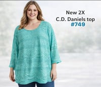 Image 1 of New 2X C.D. Daniel’s Top #749*12