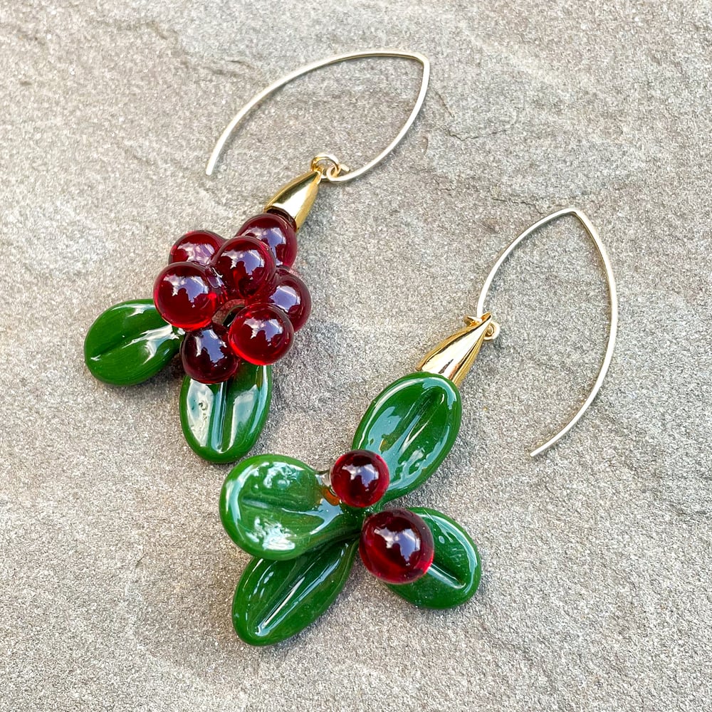 Image of Cranberry Dangles