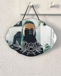 Image 1 of serenity - mirror with chain