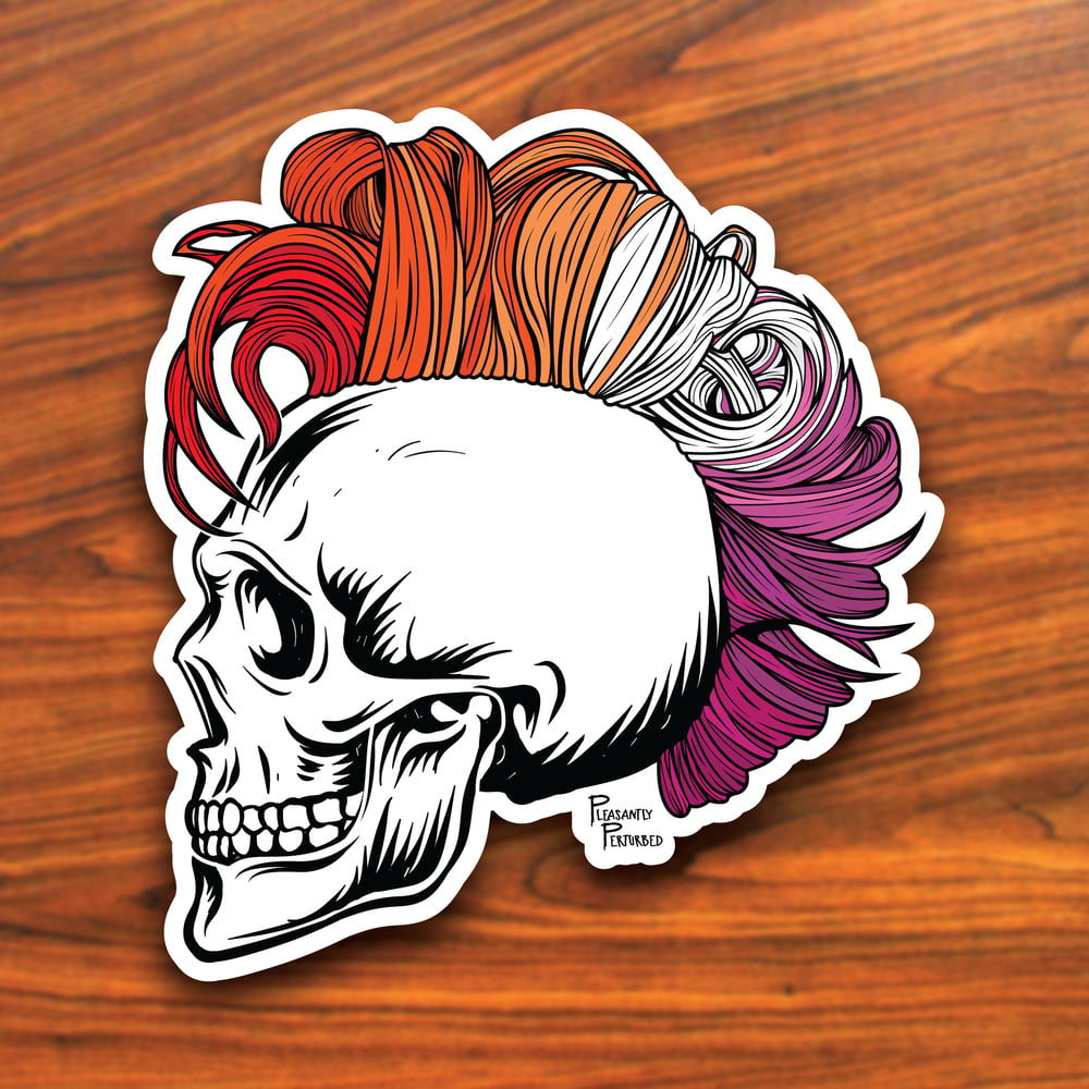 Pride Skull Stickers