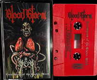 Blood Storm " Cursedness of the Cinder Witch " Cassette Tape     - OUT OF STOCK