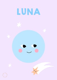 Image 2 of Luna A4 Print
