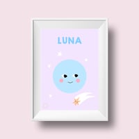 Image 1 of Luna A4 Print