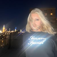 Image 2 of RESTOCK🐛Reflective Jelly Someone Special Sweatshirt 🦋🫧🦺pre order