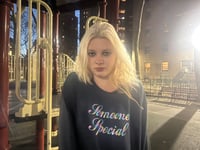 Image 4 of RESTOCK🐛Reflective Jelly Someone Special Sweatshirt 🦋🫧🦺pre order