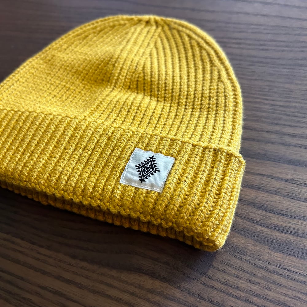 FISHERMAN BEANIE - MUSTARD