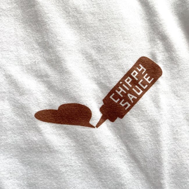 Chippy Sauce bottle (mini) t-shirt