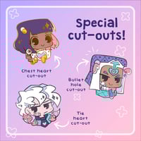 Image 5 of JJBA Yami Kawaii Vento Aureo - Enamel Pins