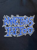 LONG SLEEVE BLACK T-SHIRT / SHURIKEN ON SLEEVES