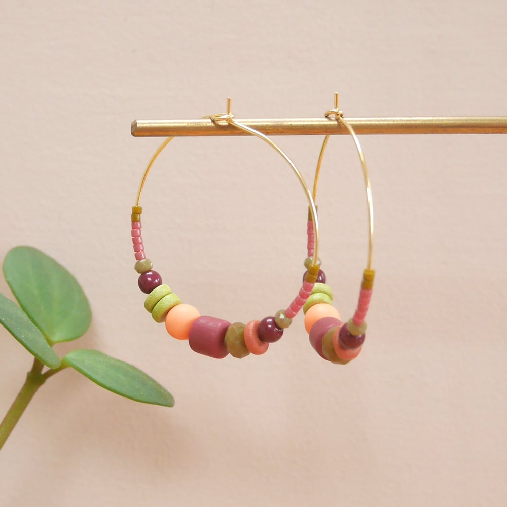 Image of Boucles Lola figue
