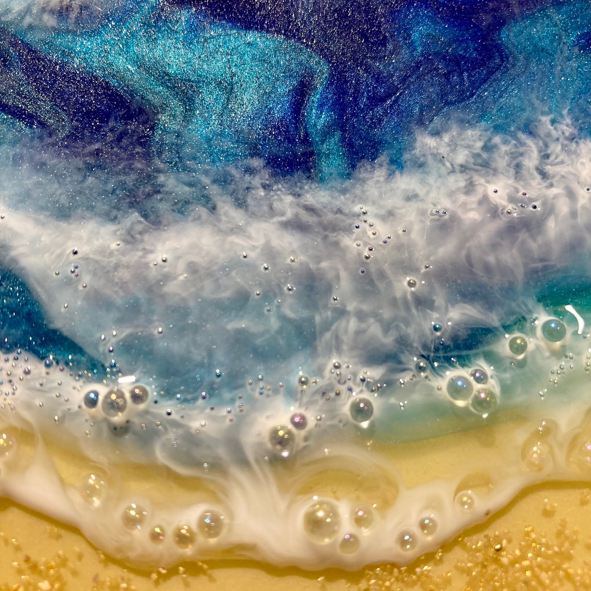 Image of SeaDscape shelf art. A little drop of ocean for your mantle piece...  (C)