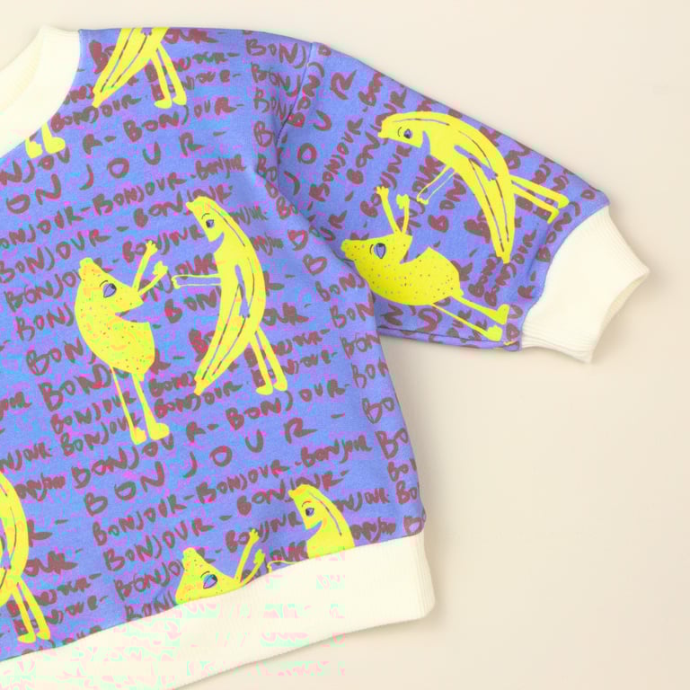 SWEAT CAMILLE bonjour Image 5