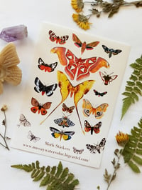 Image 3 of Moth Planner Sticker Sheet 