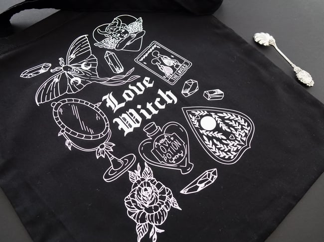Love Witch Tote Bag 