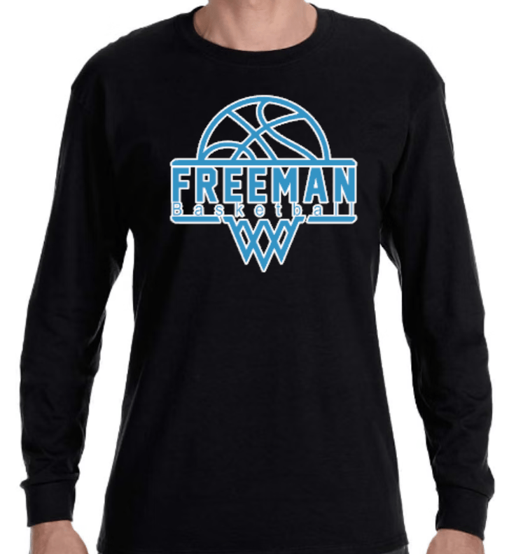 Image of Freeman Basketball Long Sleeve Shirt 