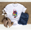 Image 2 of ROSE' OVER ROSES RETRO T-SHIRT