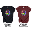 Image 4 of ROSE' OVER ROSES RETRO T-SHIRT