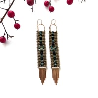 Image 4 of Cathedral Tapestry Earrings