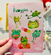 Lil Froggie sticker sheet