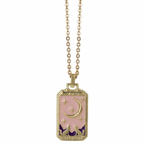 Image of Mystic Moon Tarot Card Necklace