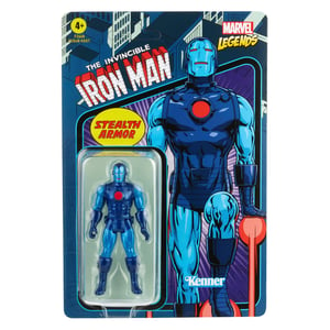 Marvel Legends Retro Collection Black Iron Man Action Figure