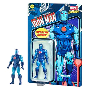 Marvel Legends Retro Collection Black Iron Man Action Figure