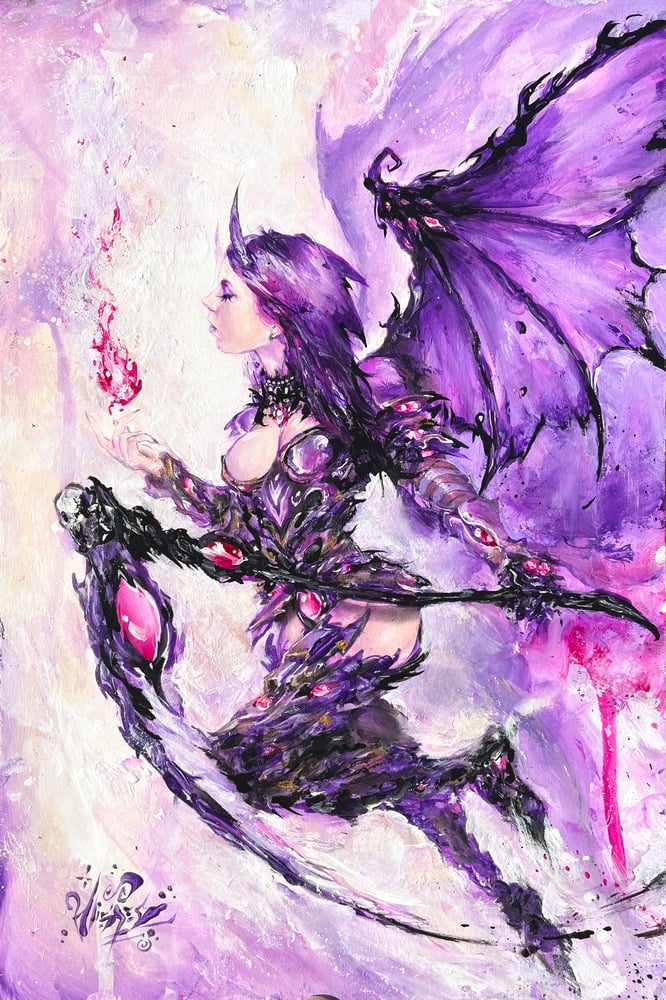 Image of "Death Angel" Original Painting
