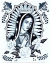 Our Lady Guadalupe in Talavera style