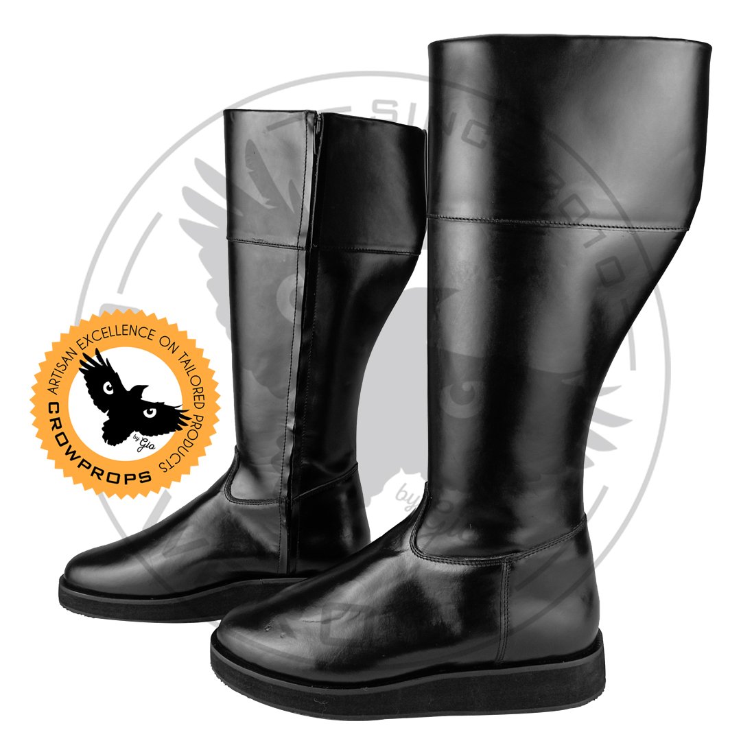 Image of FO Officer Black Long Boots