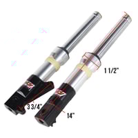 Image 4 of NCY Slammed Front Forks for Disc Brake Honda Ruckus, Metropolitan and more