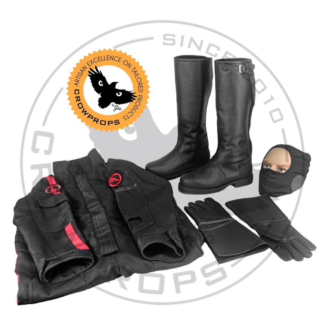 Inferno Combo (Long Boots, Gloves, Flightsuit and FREE Balaclava)