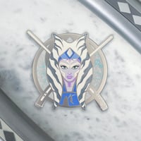  Standard grade - LE 75 only  "Force Holo" Ahsoka Hard enamel pin