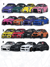 Image 3 of 車 CARS & ANIME (SET) MID