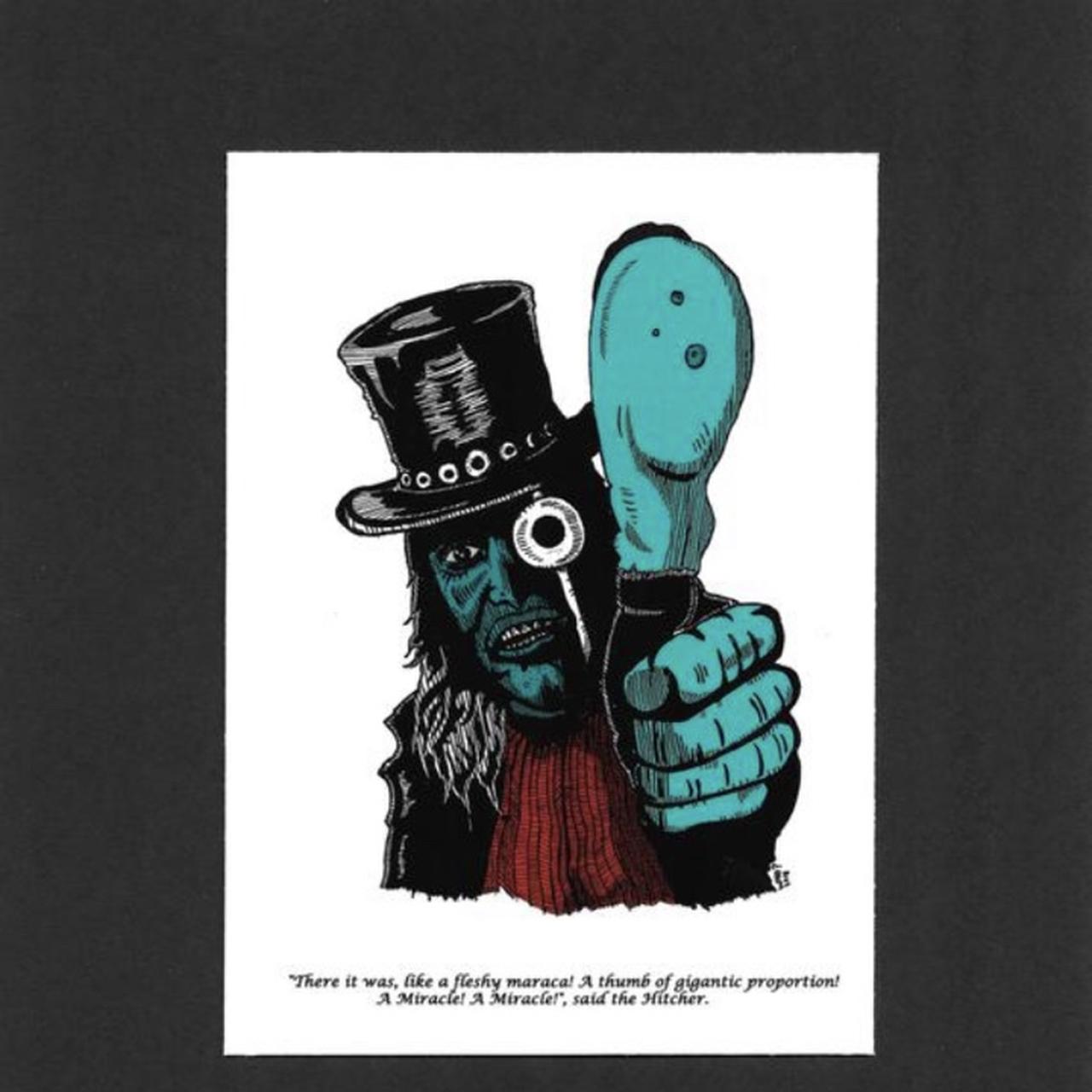 Image of Mighty Boosh The Hitcher 5 x 7 Print 