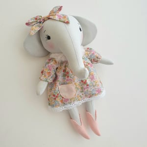 Image of Elephant Doll PDF Sewing Pattern