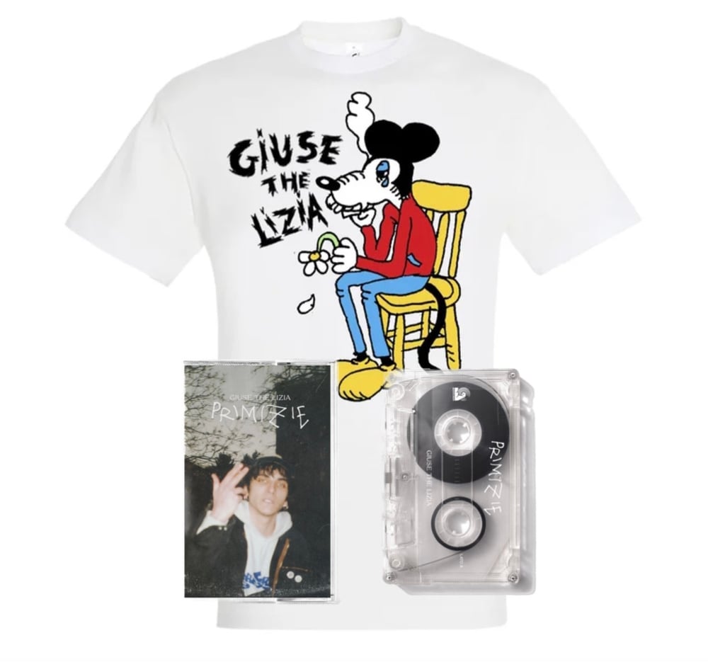 Image of Giuse The Lizia | Bundle T-shirt + Cassetta Primizie