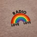 Image of Radio Love Love Sweater - Heather Grey