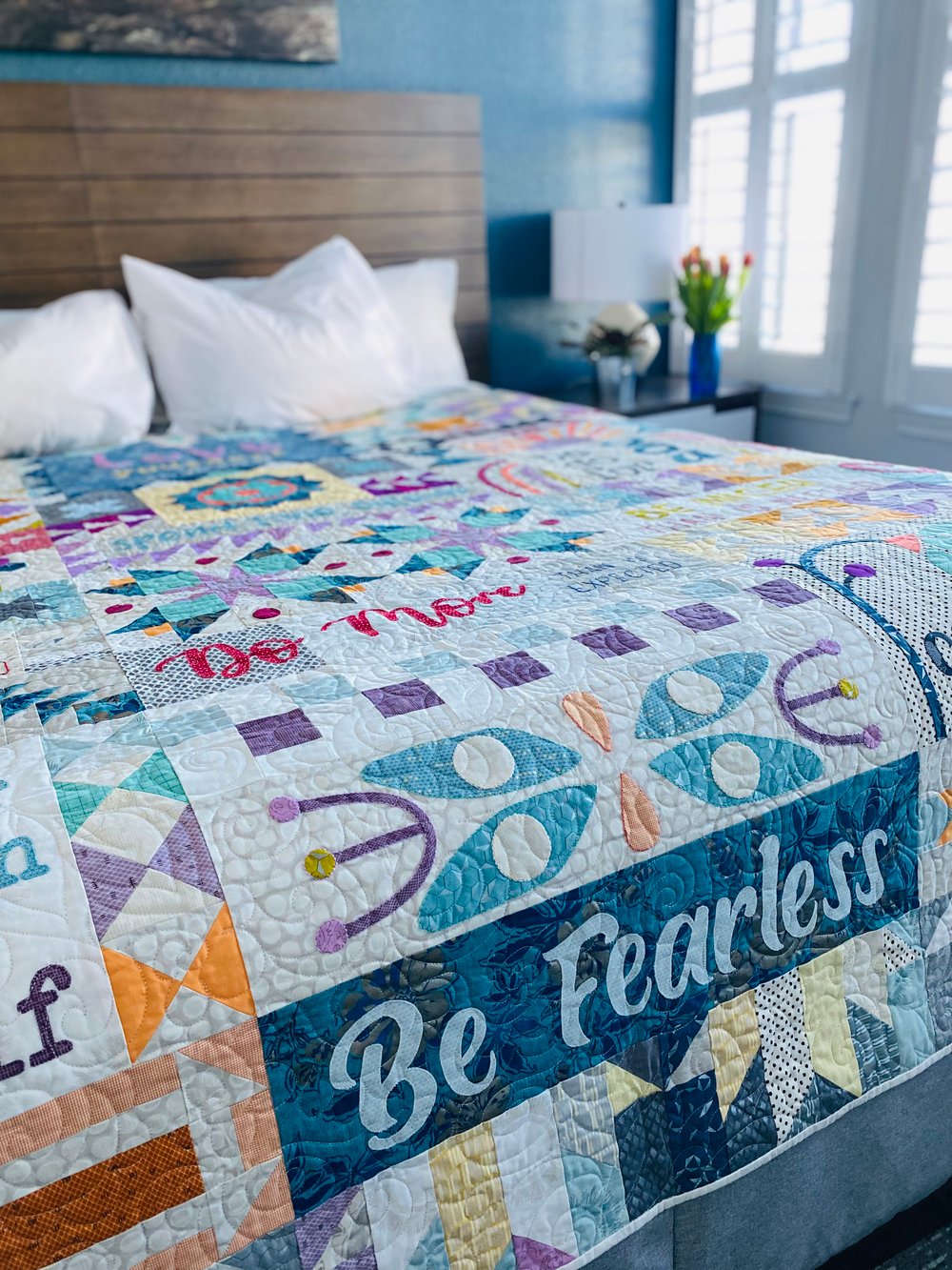 Dear Diary Quilt | Patterns by Rebecca Mae Designs