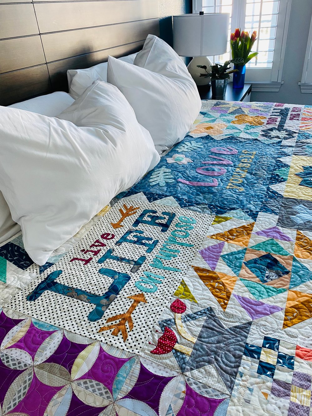 Dear Diary Quilt | Patterns by Rebecca Mae Designs